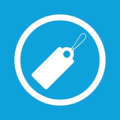 String tag sign icon