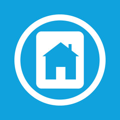 House plate sign icon