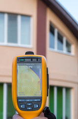 Thermal imaging inspection of  house and roof