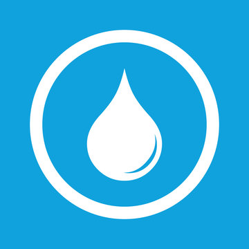 recommend clip art: Water drop sign icon