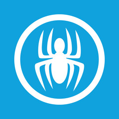 Spider sign icon