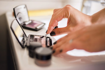 Make up and eyeshadow