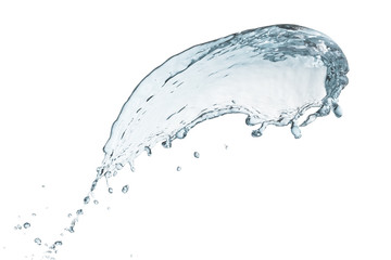 water splashing in the air