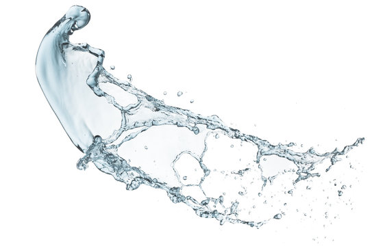water splashing in the air