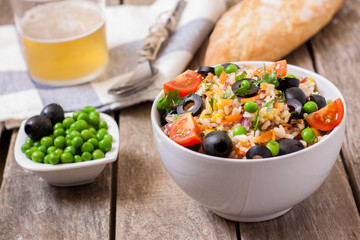 Rice salad