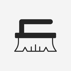 cleaning brush icon