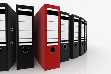 Database storage concept.