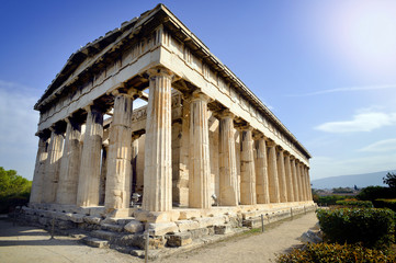 Fototapeta premium Temple of Hephaestus