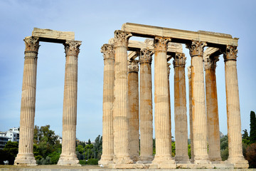 Fototapeta premium Temple of Zeus, Athens