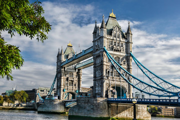 Naklejka premium Tower Bridge w Londynie, Anglia