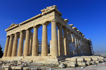 Obraz premium The Parthenon in the Akropolis, Athens 