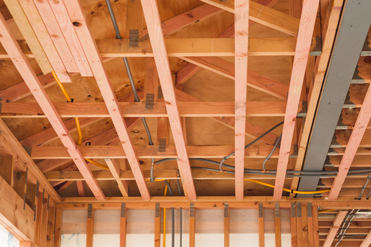 wooden ceilings, building homes in New Zealand