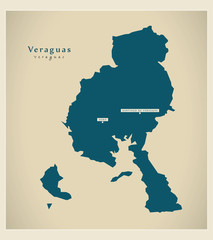 Modern Map - Veraguas PA