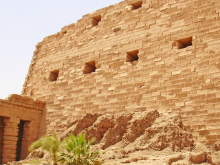 Karnak temple.