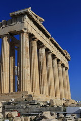 Obraz premium The Parthenon in the Akropolis, Athens 