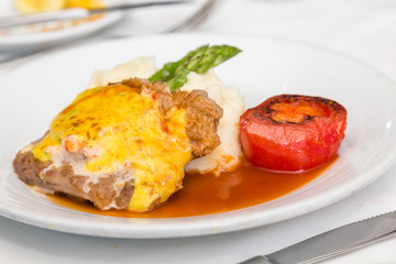 Baked Pork Cutlet