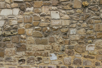 Ancient stone wall background