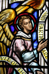 Obraz premium Stain glass window