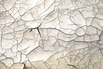 Abstract background. A piece of old linoleum with cracked