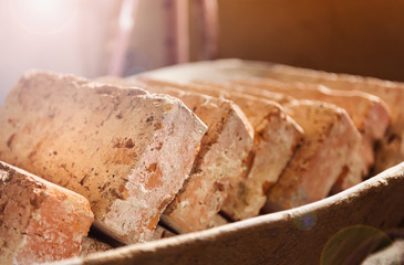 Unfinished, ecological house