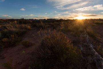 Sonnenuntergang im Canyonlands Nationalpark