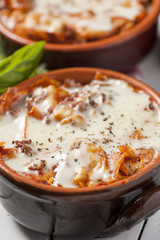 Lasagna in a pot