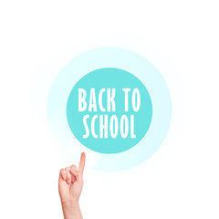 Back To School Vitual Screen Button