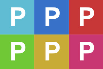 parking vector icons set original flat design for web and mobile app
