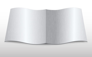 Metal template book for industrial companies