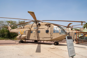 Fototapeta na wymiar Sikorsky CH-53 transport helicopter