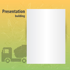 Presentation template for the construction business