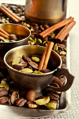 Coffee and spices
