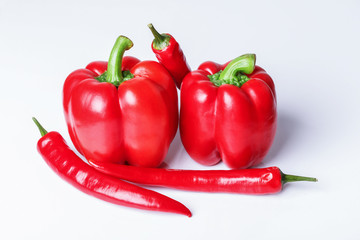 pepper and chili pepper