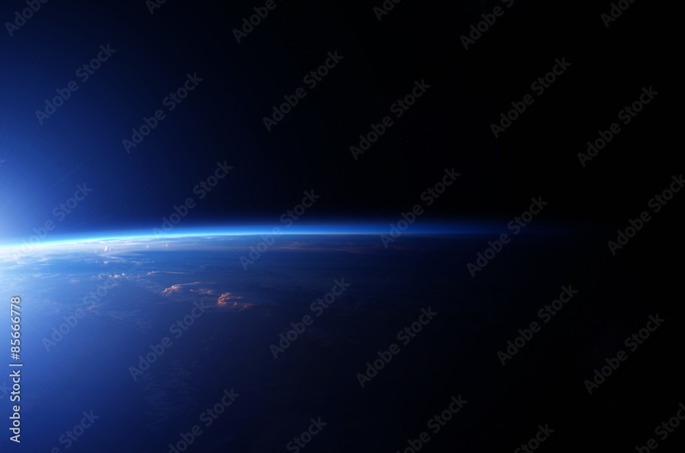 Canvas Prints planet earth from the space. some elements of this image furnished by nasa