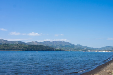 Obraz premium Lake Yamanaka