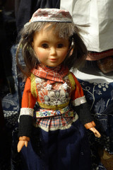 Doll wearing the Dutch traditional costume in Edam