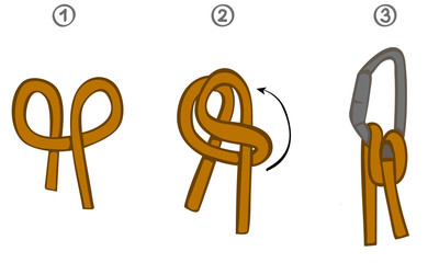 Anleitung Knoten Halbmastwurf