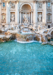Trevi fountain at sunrise, Rome, Italy
- 85669157