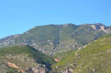 Fototapeta na wymiar Mount Gerania.