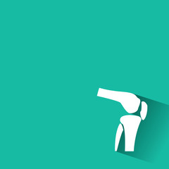 Orthopedic and spine symbol - vector illustration, Collection Hu