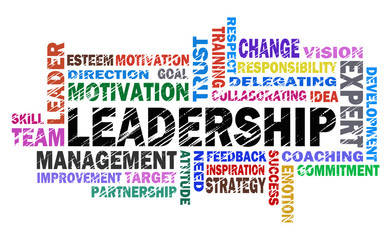 leadership word cloud
