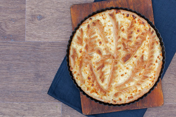 Flaky Cottage Cheese Pie Crust