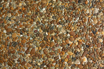 Small Pebble Stone Texture Background