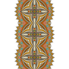 Ethnic floral seamless pattern