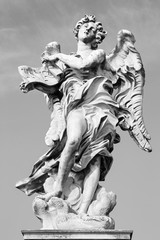 Rome - Angel with the superscription by Gian Lorenzo Bernini 