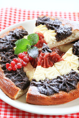 Traditional Czech kolache