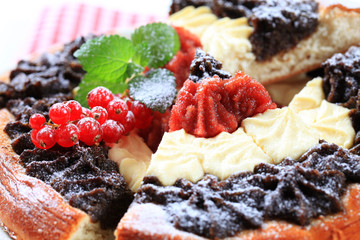 Traditional Czech kolache