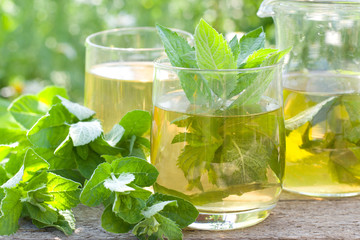 Mint tea