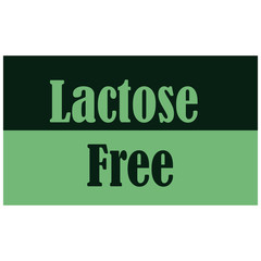 Lactose free