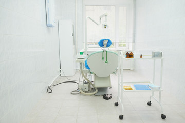 Interior of a dentist office